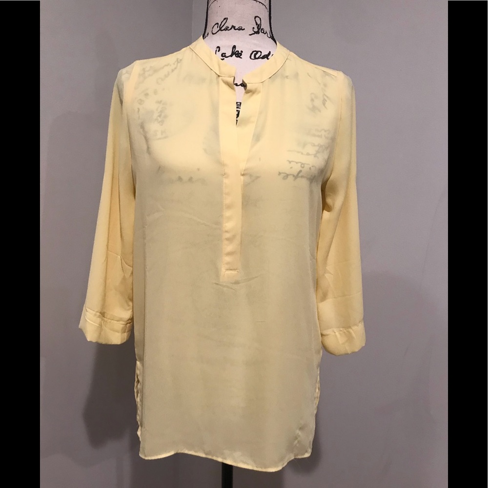 Yellow blouse by Alice Collection